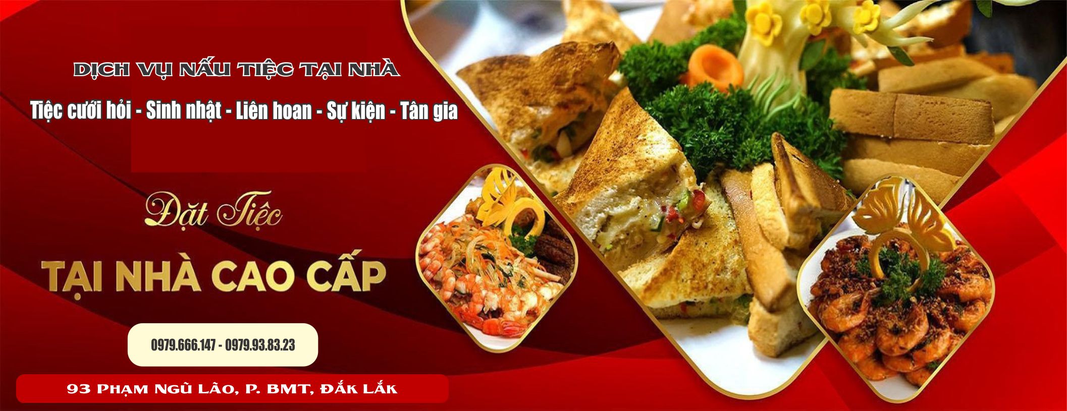 Dịch vụ tiệc tại nhà ở BMT