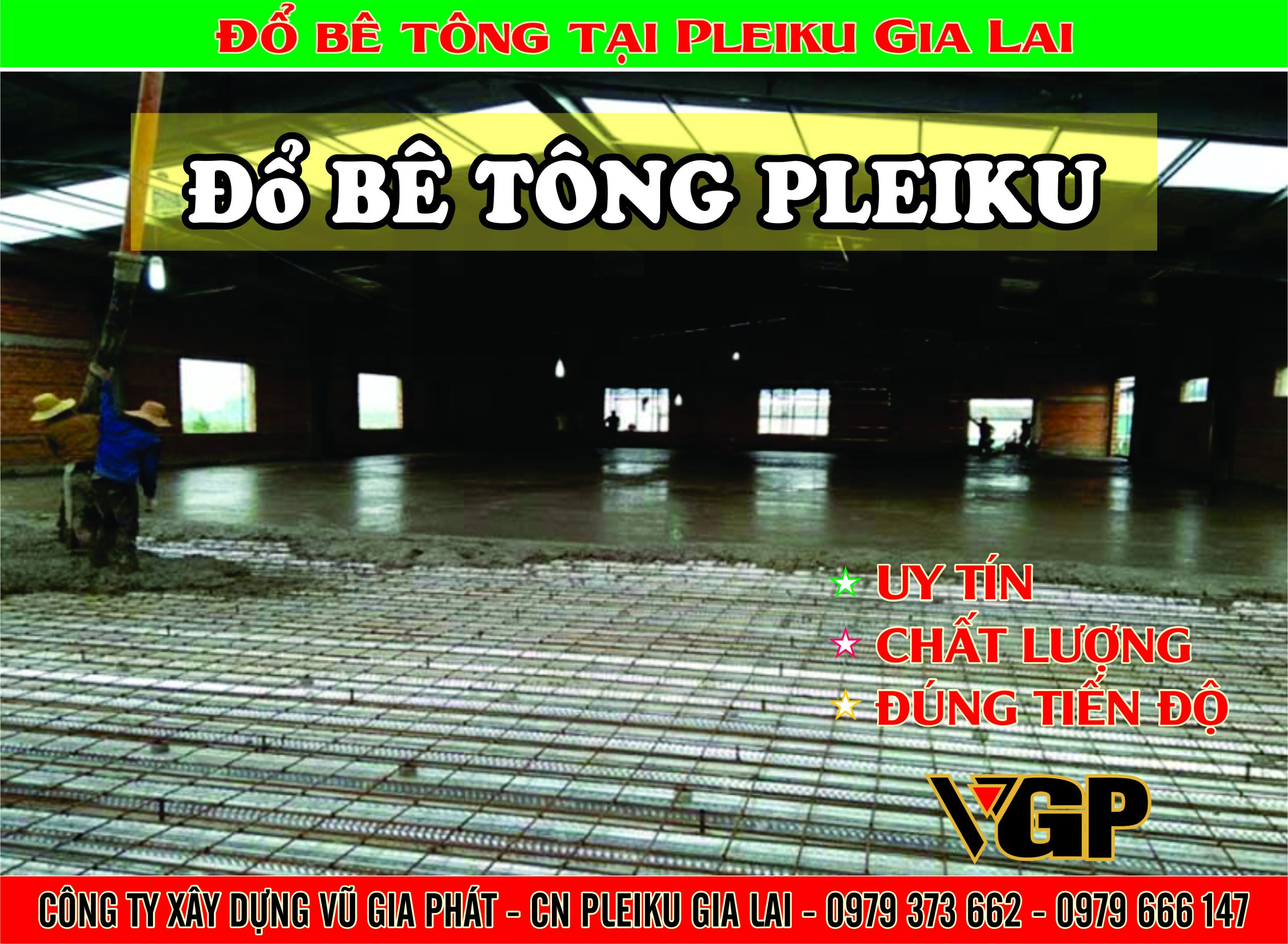 Đổ bê tông pleiku