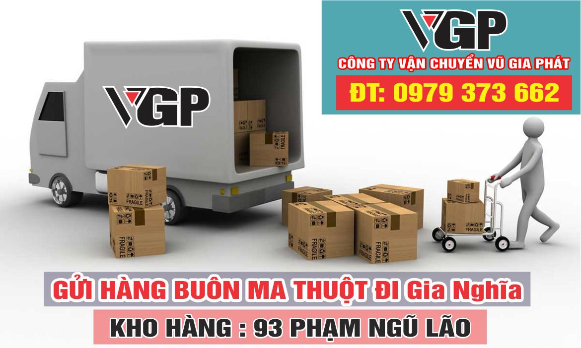 Gửi hàng BMT đi Gia Nghĩa