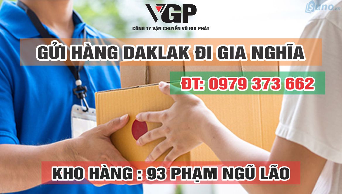 Gửi hàng Daklak Gia Nghĩa