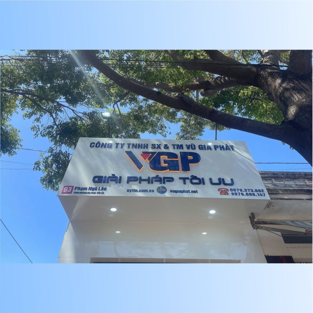 Làm bẳng hiệu alu đẹp ở BMT