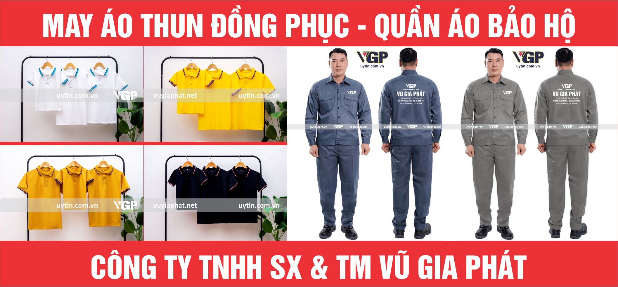 May áo đồng phục