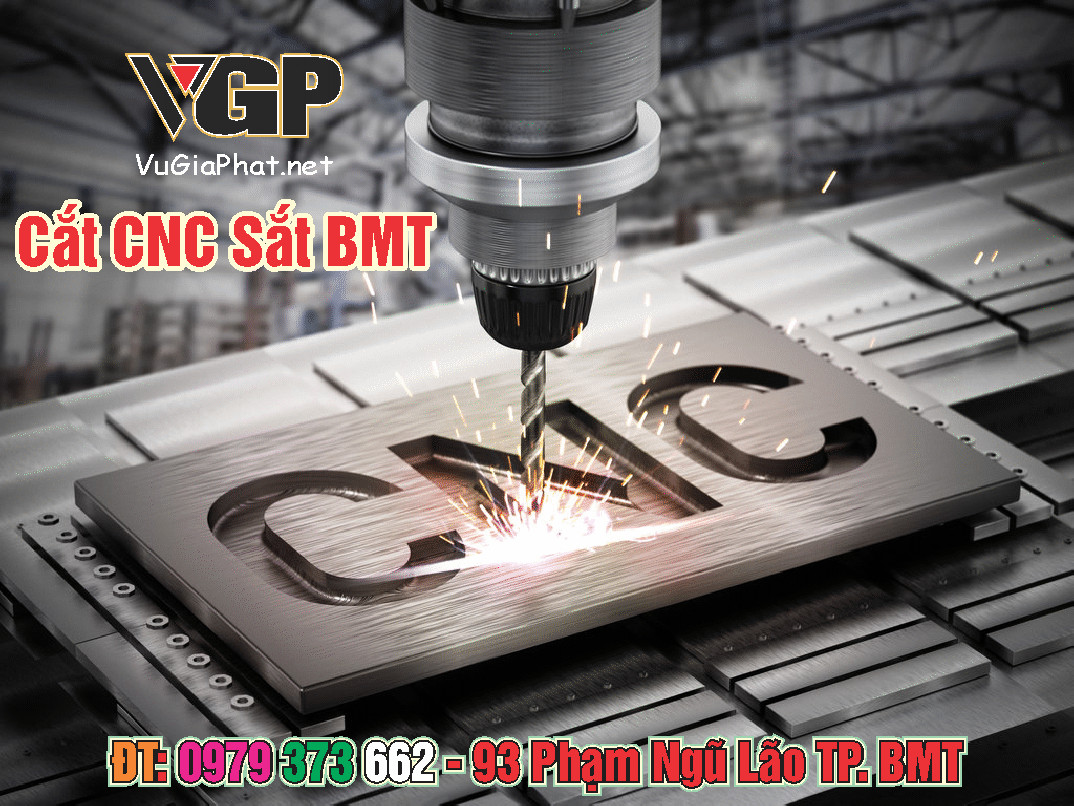 Nhận cắt gia công cnc sắt tại Buôn Ma Thuột