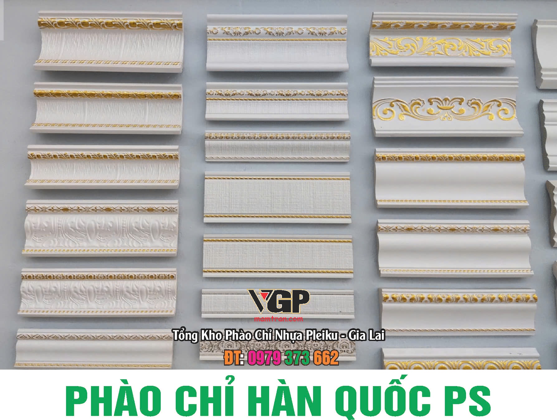 Phào chỉ Hàn Quốc PS Pleiku