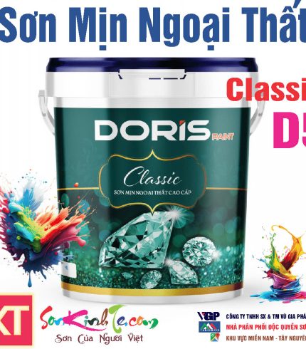 Sơn Doris Classic D5 Mịn Ngoại Thất