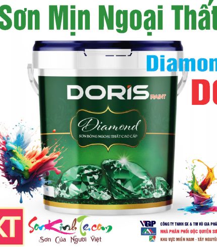 Sơn Doris Diamond D6 Bóng Ngoại Thất Cao Cấp Doris Diamond D6