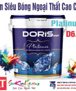Sơn Doris Platinum D6.6 siêu bóng ngoại thất cao cấp