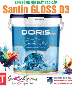 Sơn Doris Santin Gloss D3 bóng nội thất cao cấp