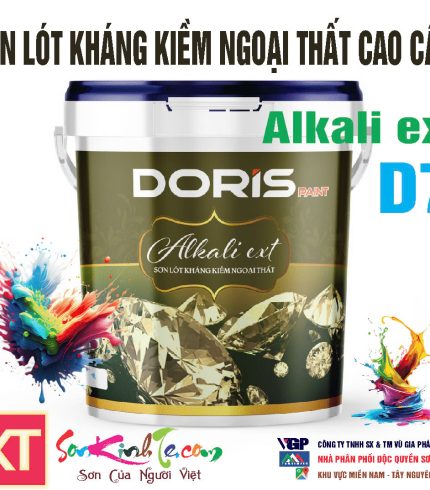 Sơn lót Doris Alkali ext D7 kháng kiềm ngoại thất cao cấp