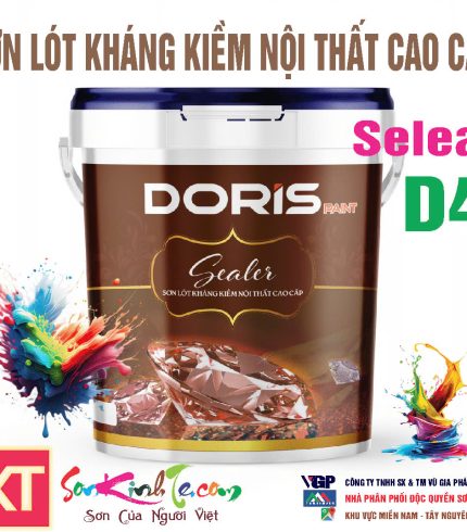 Sơn lót Doris SEALER D4 kháng kiếm nội thất cao cấp