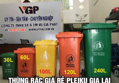 Thùng Rác Công Nghiệp Pleiku