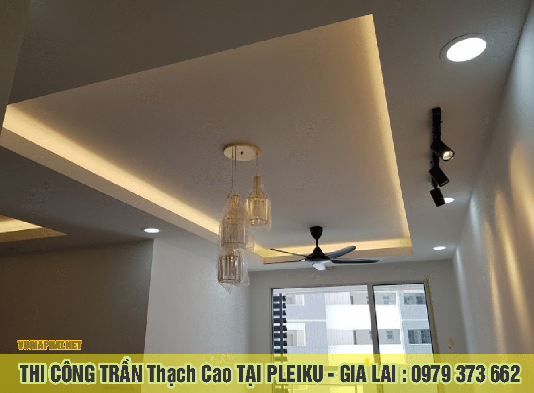 Trần thạch cao Pleiku Gia Lai