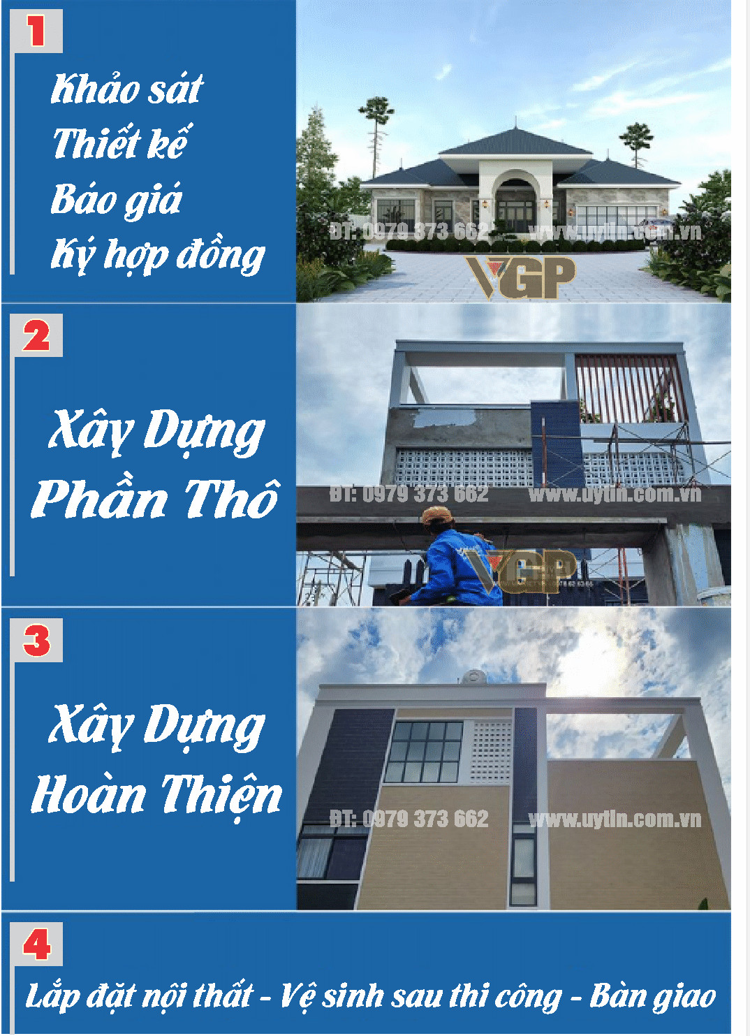 quy trình xây nhà mới tại daklak