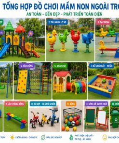Đơn vị cung cấp và sản xuất thiết bị mầm non ngoài trời tại Đắk Lắk