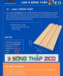 Lam 3 sóng thấp Zico BMT