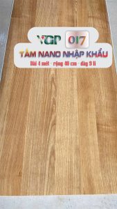 Tấm nano nhập khẩu 4m mã 017