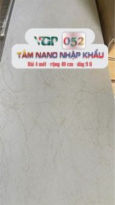 Tấm nano nhập khẩu 4m mã 052