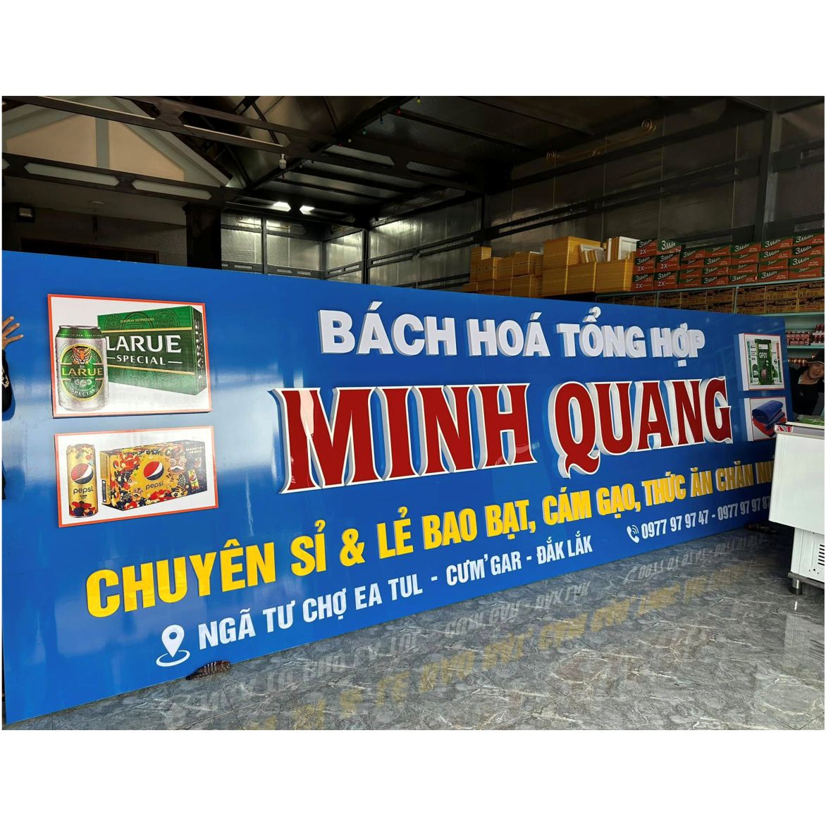 Làm bảng hiệu alu đẹp ở dak nông