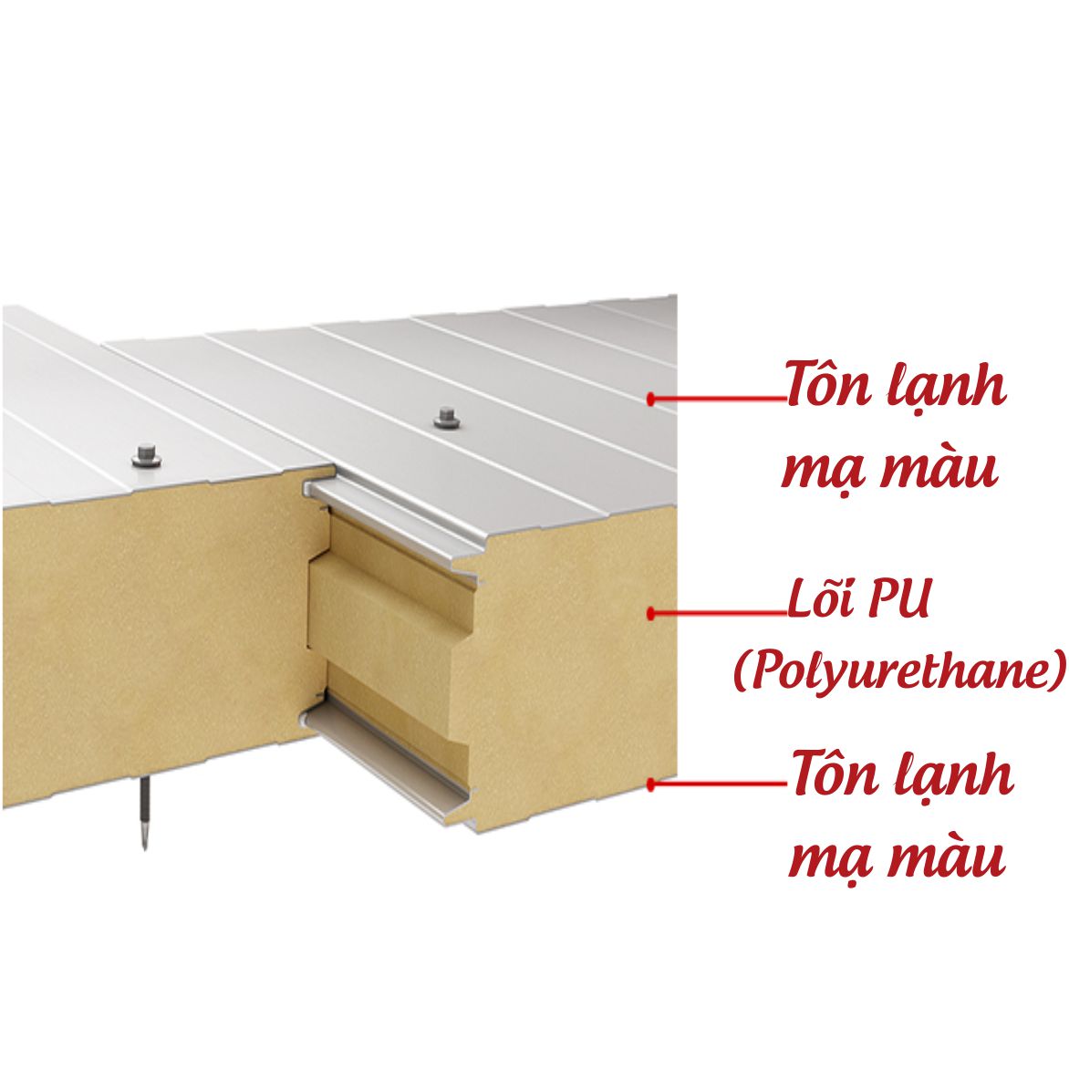 cấu tạo tấm panel thông thường BMT