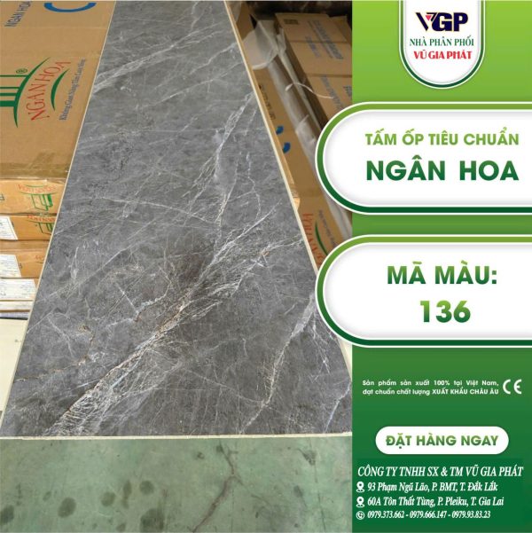 Tấm nano Ngân Hoa 136