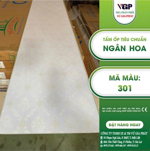 Tấm nano Ngân Hoa 301