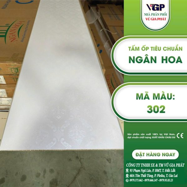Tấm nano Ngân Hoa 302