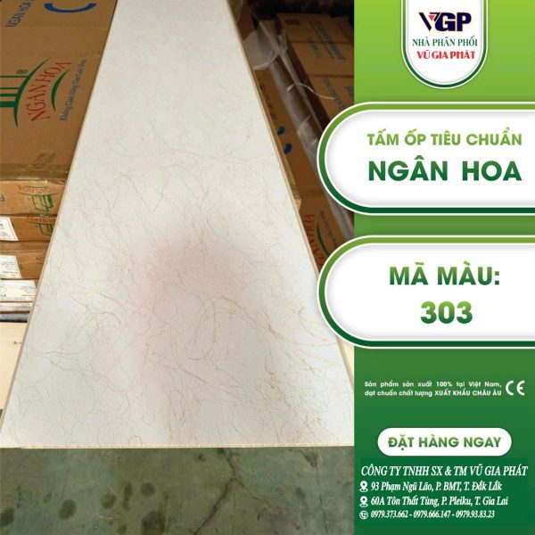 Tấm nano Ngân Hoa 303