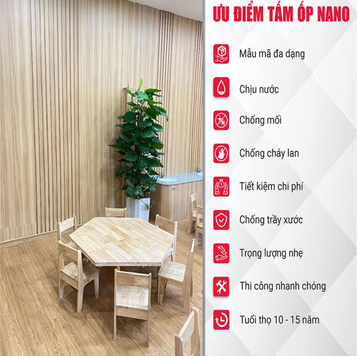 những ưu điểm mà tấm nano mang lại