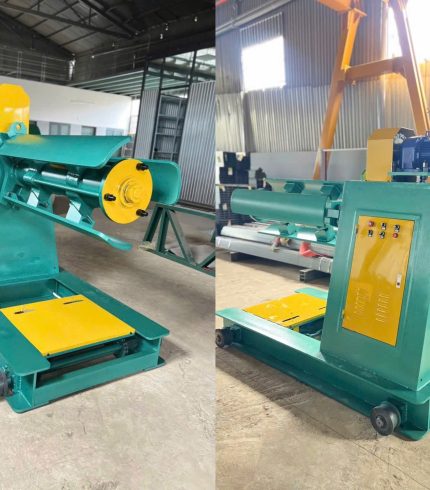 Máy xả cuộn tôn 5 tấn