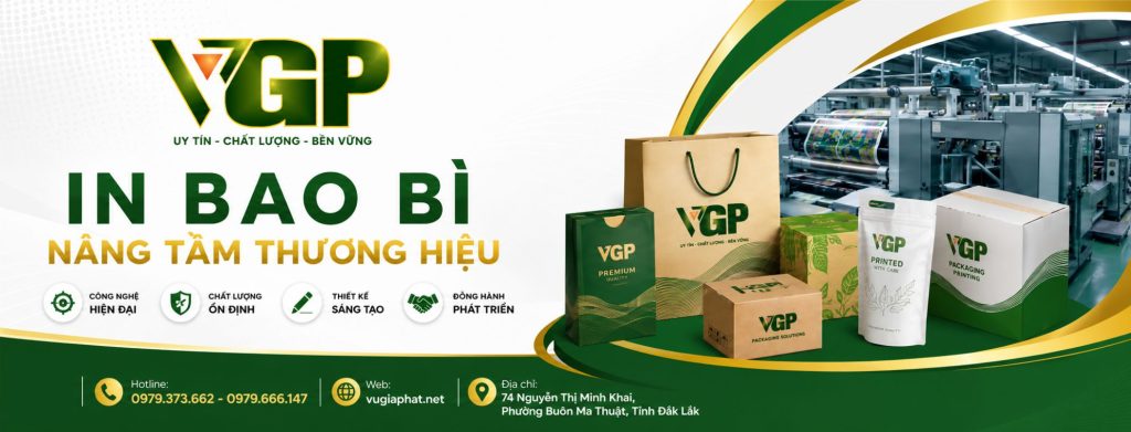 Công ty sản xuất và in ấn bao bì tại Đắk Lắk